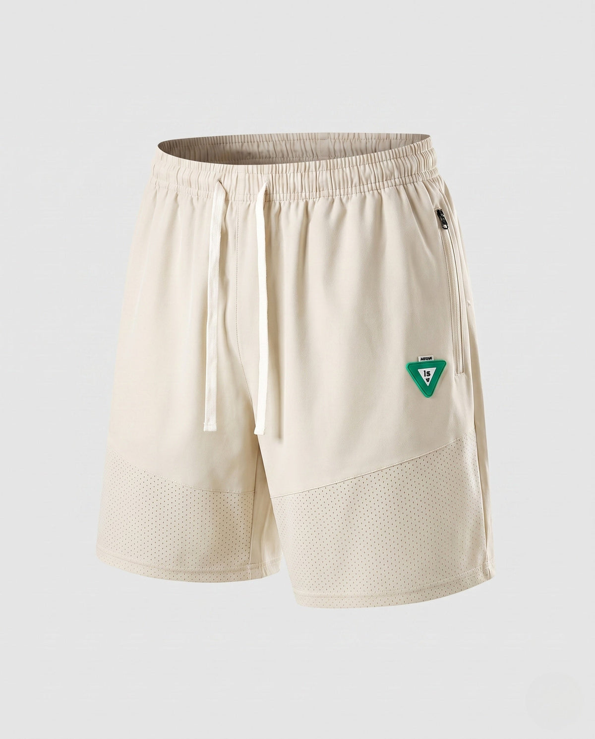 Women's Functional Sports Shorts with Side Zipper Pockets - product shot