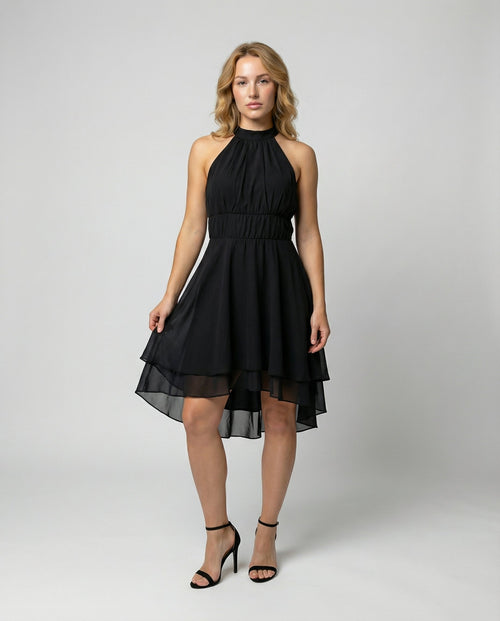 Enchanting Ruffled Summer Dress Women