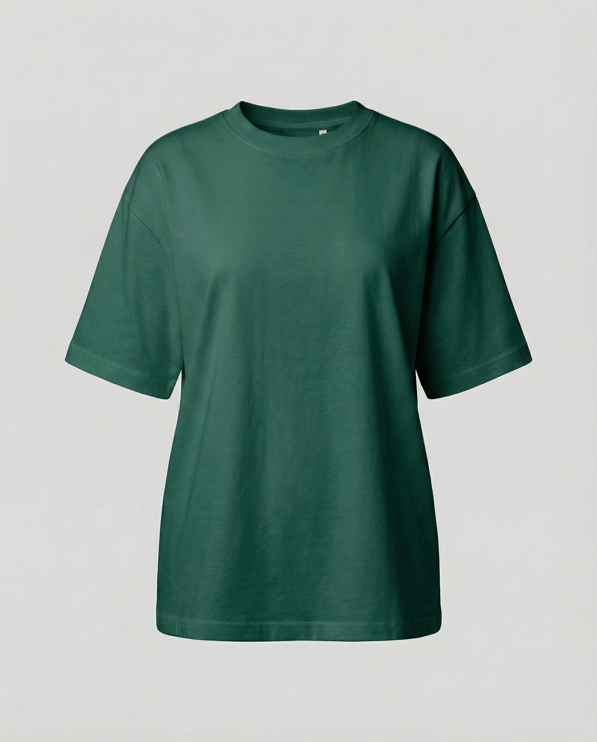 Oversized women's cotton T-shirt