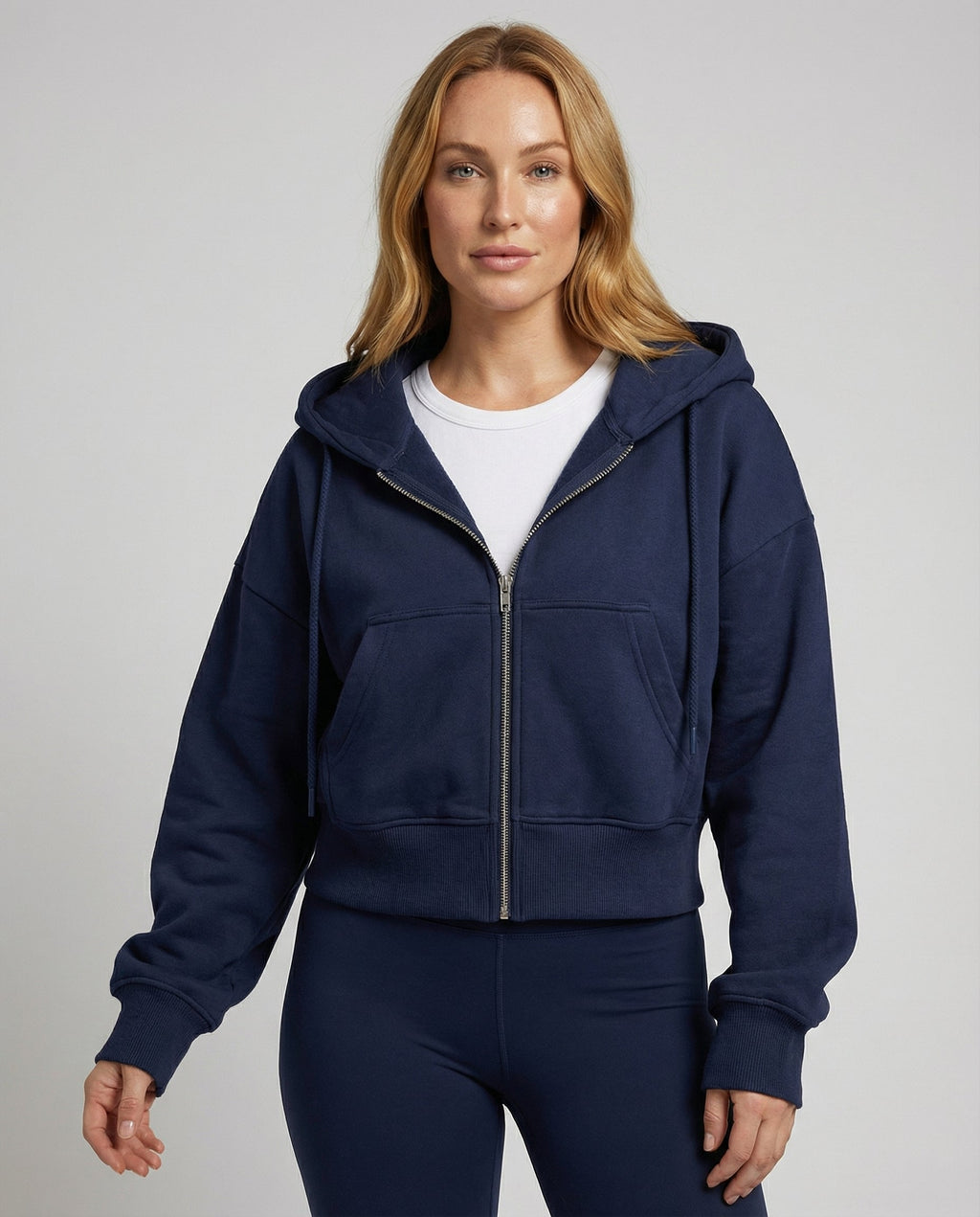 Oversize Sweatshirt Zipper