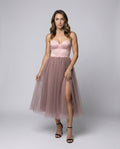 Tulle Corset Evening Dress Women