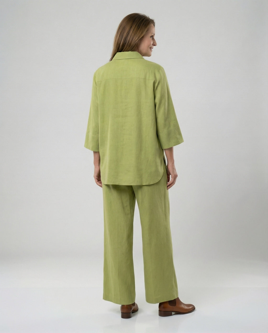 Two-piece set women with wide cut