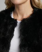 Faux Fur Short Coat Women