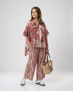 Women's Two-Piece Set Tunic Palazzo