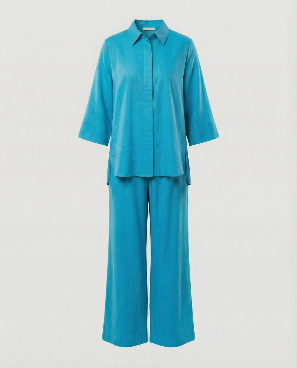 Two-piece set women with wide cut