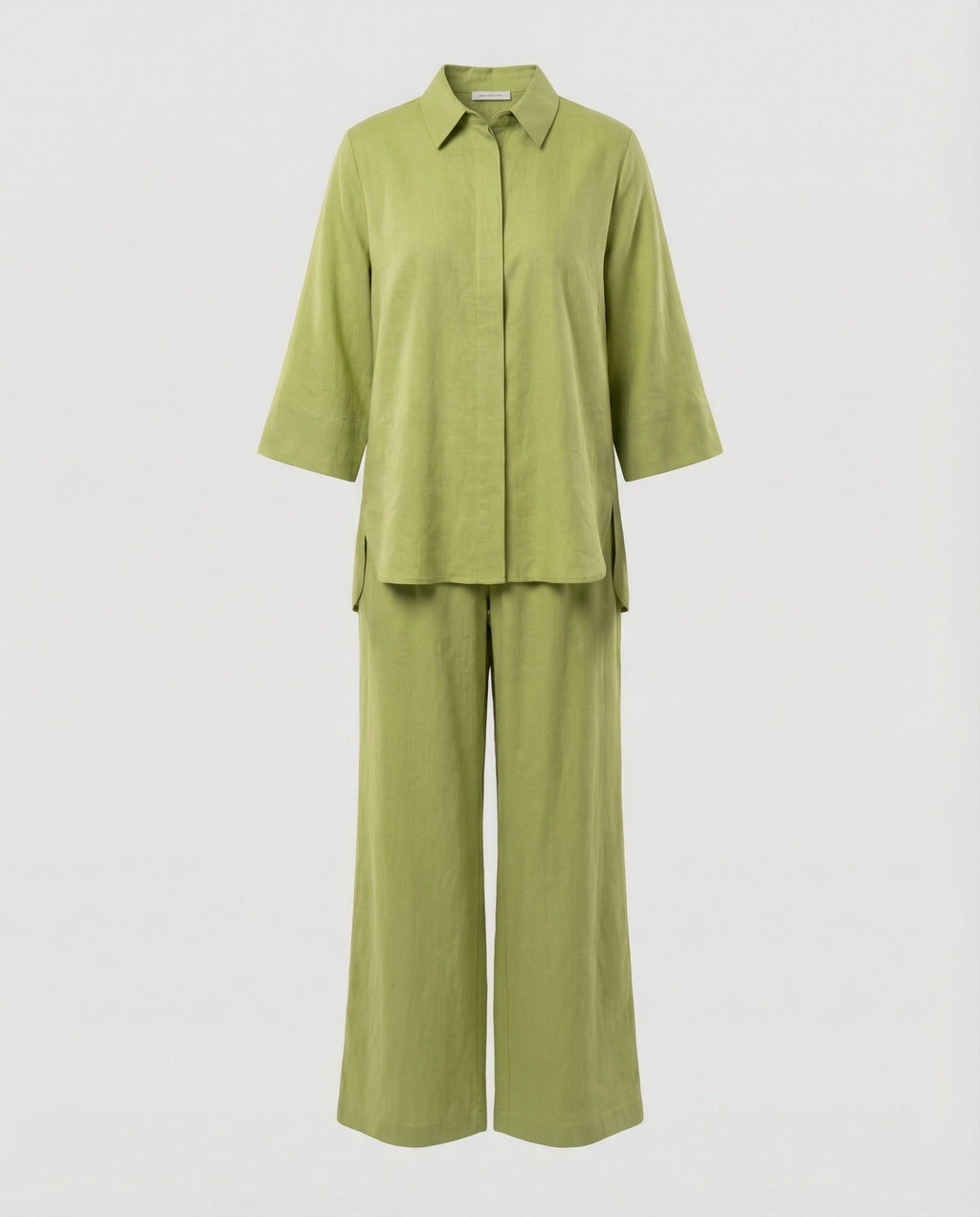 Two-piece set women with wide cut