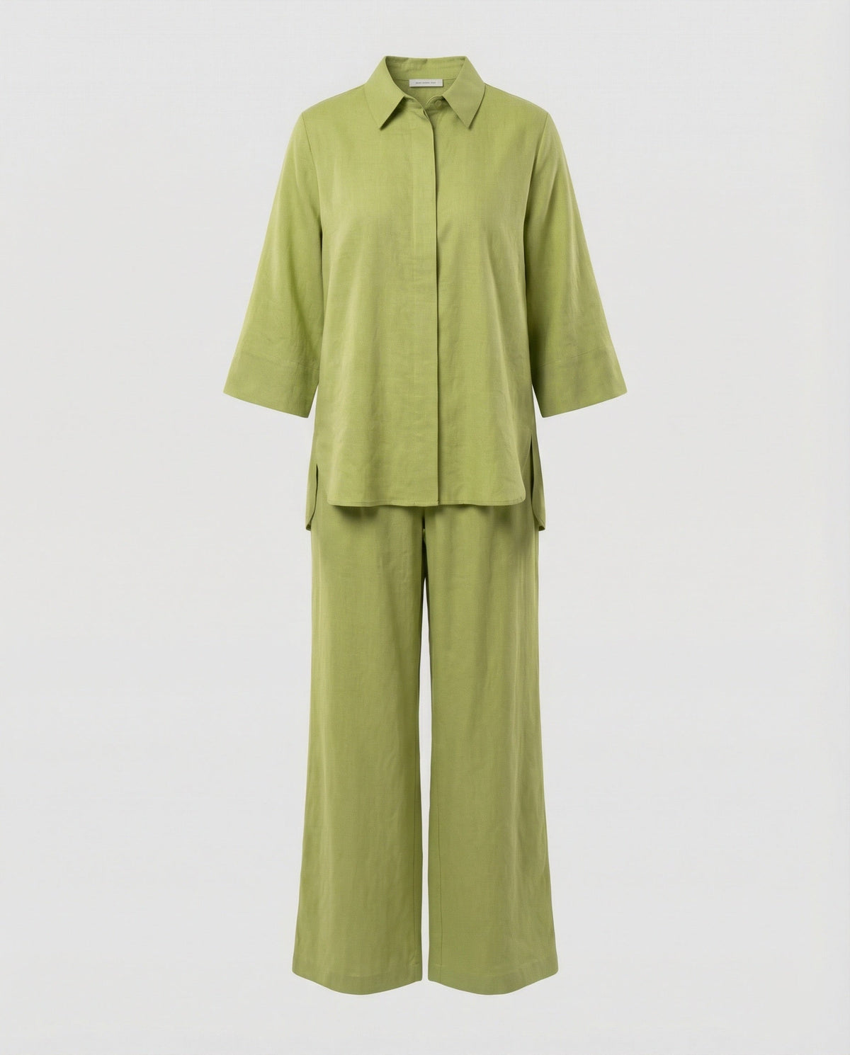 Two-piece set women with wide cut