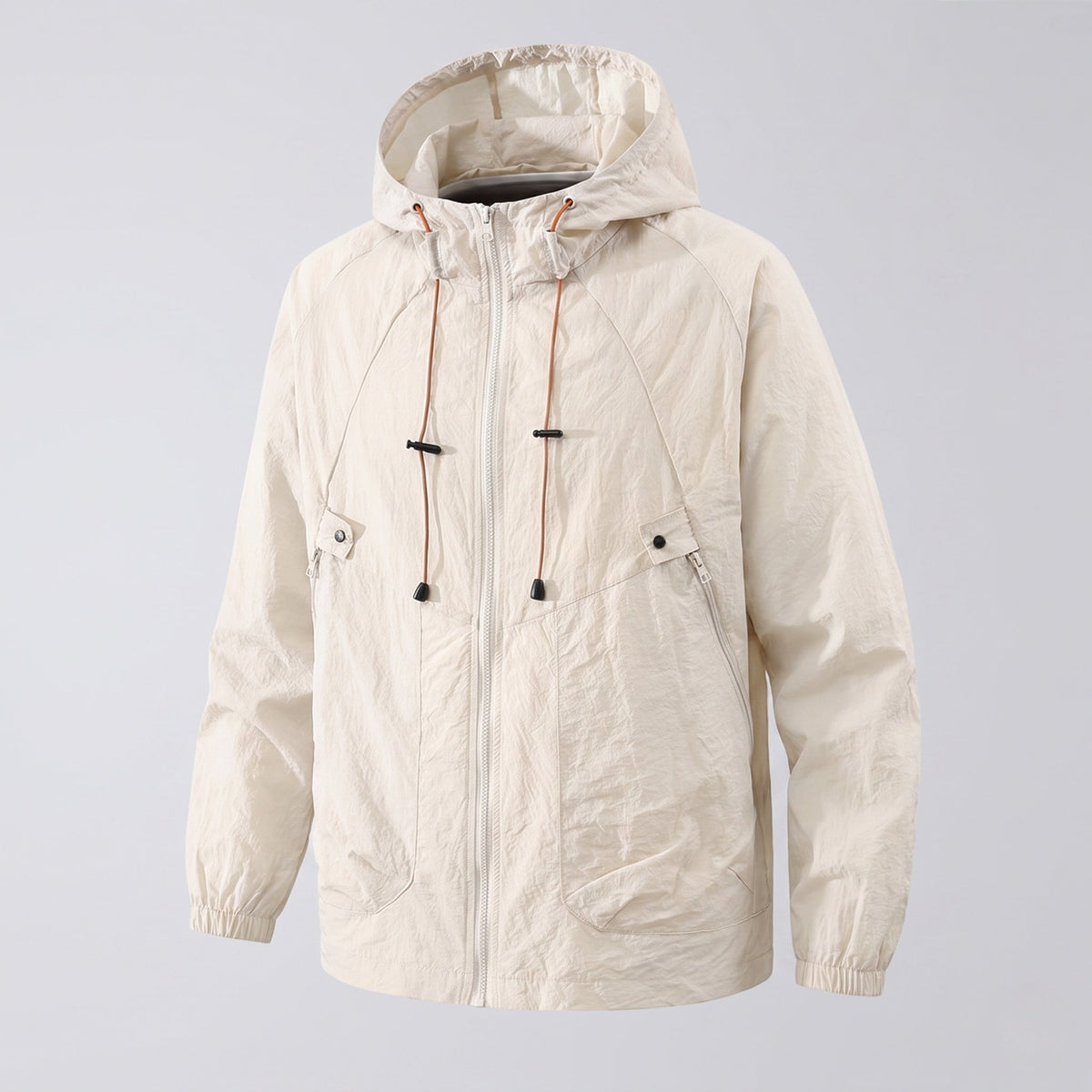 Women's Lightweight Outdoor Jacket with Adjustable Hood and Water-Repellent Material All Fashion - product shot