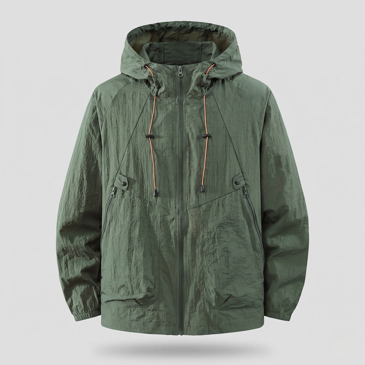 Women's Lightweight Outdoor Jacket with Adjustable Hood and Water-Repellent Material All Fashion - product shot
