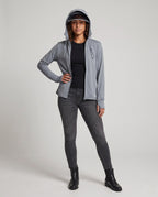 Women's breathable and water-repellent hooded jacket All Fashion - front view
